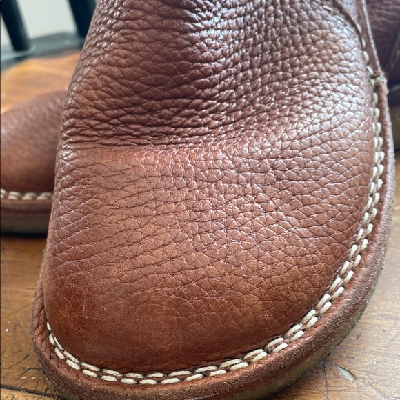 Cozy Brown Leather Duckfeet Arhus Boots with Shearling Cuff - Picture 4 of 8